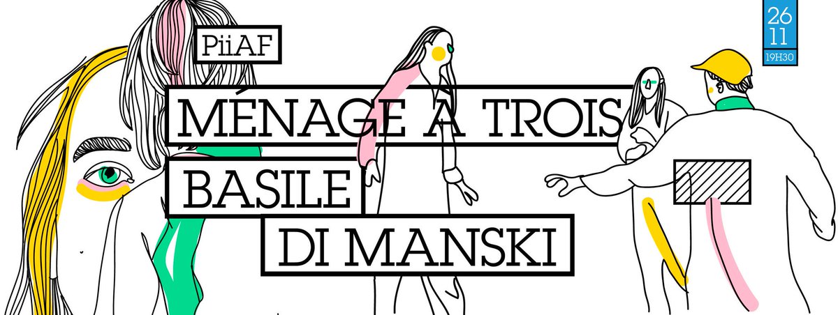 WeArePiiaf's tweet photo. We're Back @lebadaboum le 26 Novembre avec #BasileDiManski &amp; #MenageATrois  ----> https://t.co/FjxaZp2VoF  <----------- https://t.co/cA8wJO9Rvd