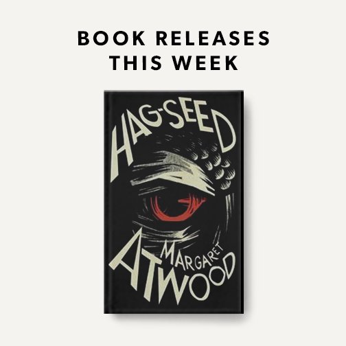 chapterspointec's tweet photo. Nouveauté de la semaine: Hag-Seed par Margaret Atwood #NewRelease #ReadTheNorth #IndigoWeekend https://t.co/3OeHDKNEGm