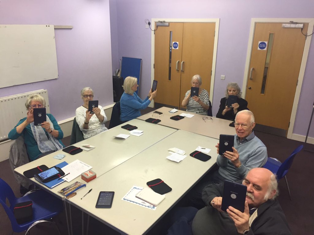 steerfoundation's tweet photo. #tabletakeover classes @bdca247 every #Monday with @tasteer #digitalinclusion @LottoGoodCauses @BigLotteryFund https://t.co/1PPsHJ3b81