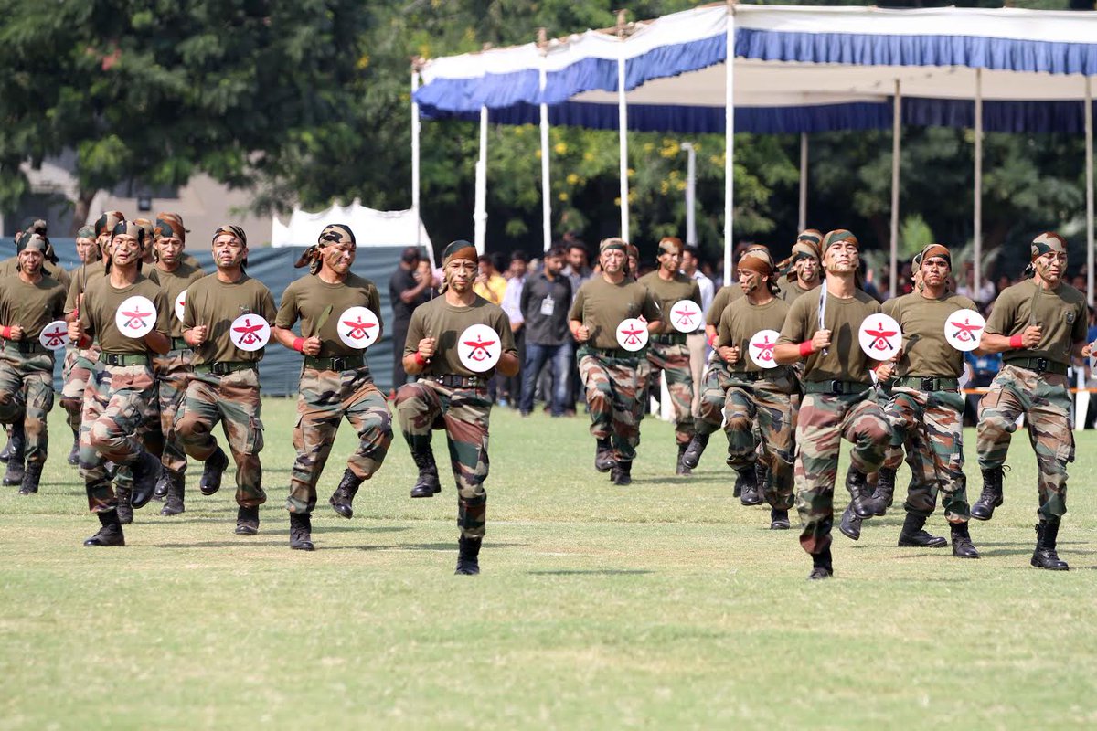 In pictures Army outreach programme at Nirma University in Gujarat