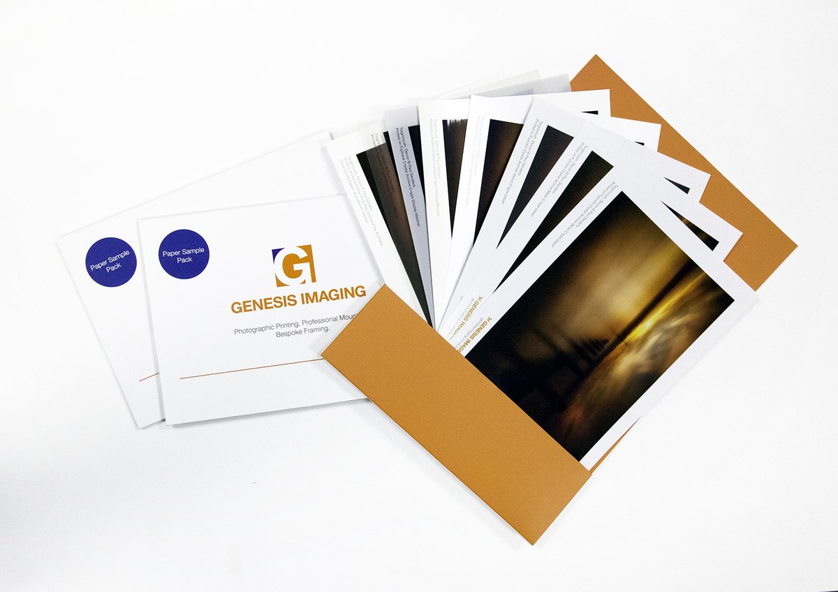 genesisimaging's tweet image. Confused about which paper to print on or which process to use? Let our paper sample pack &amp;amp; guide help: genesisimaging.co.uk/photographic-p… #proprinting