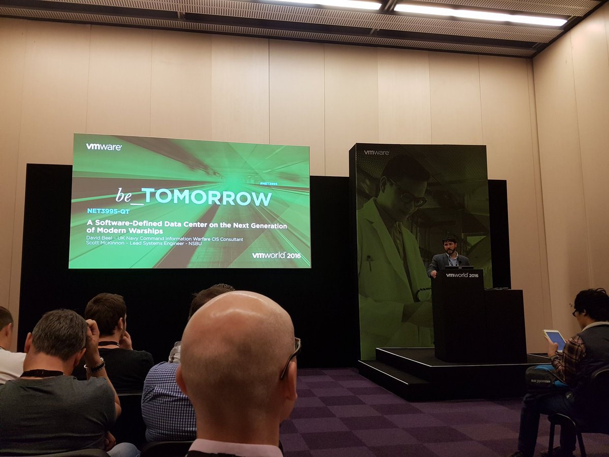 Sddc on warships  #VMworldEurope