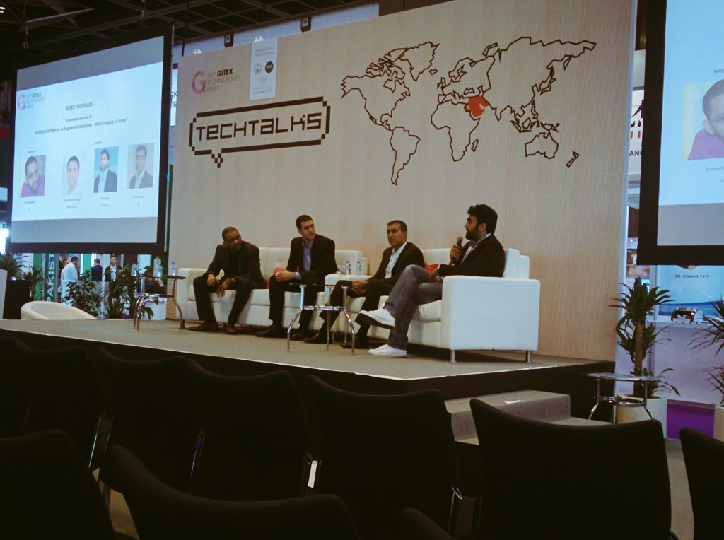 ShareemT's tweet image. #GitexTechTalks life changing business solutions using #artficialintelligence #AugmentedCognition @GITEXTechWeek #GITEX2016