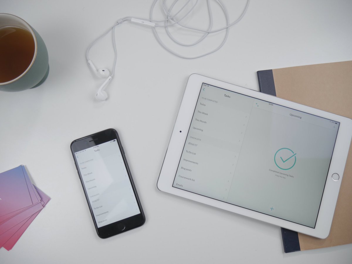 Jottitapp's tweet photo. Starting the day off with some caffeine whilst managing upcoming tasks. #productivemonday #MondayMorning #iOS10 https://t.co/88irOjZIOK