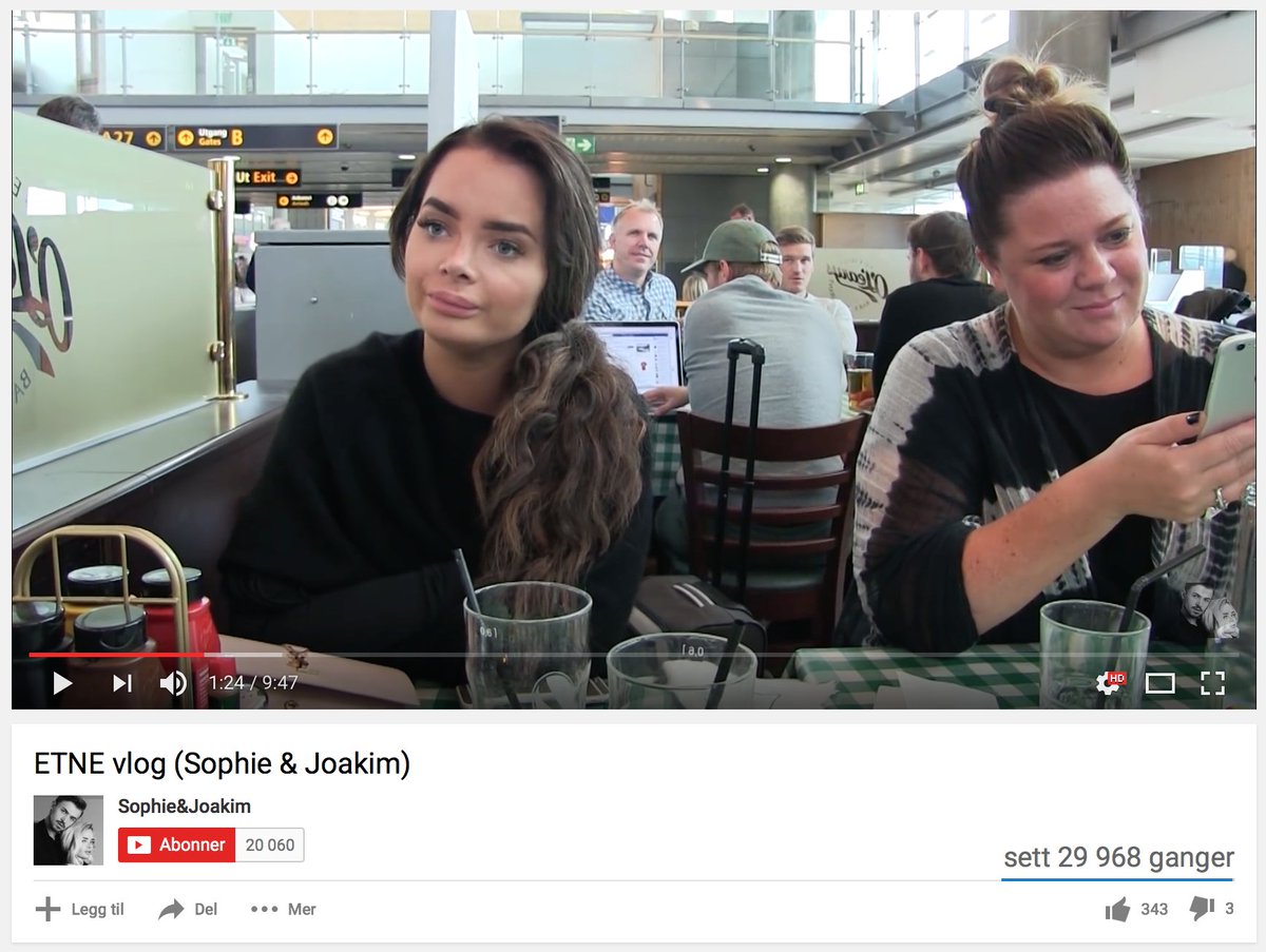 Vår gjesteopptreden på Sophie Elise sin videoblogg (bildet) har inspirert oss til å blogge selv! Les første innlegg:
kxweb.no/portal/theme/o…