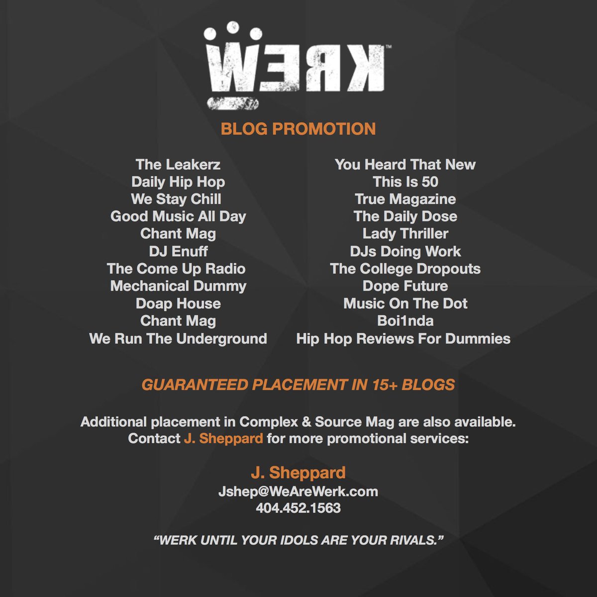 wearewerk's tweet photo. https://t.co/LLbmBRnsAd
