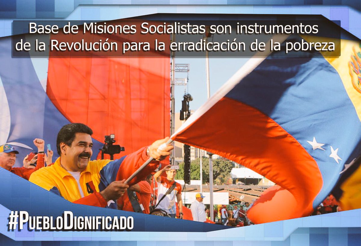 SGGGUARICO's tweet photo. El #PuebloDignificado Se logra solo en revolución y a través de las Misiones y Grandes Misiones.! #ErradicacionPobreza https://t.co/LBLPjayrr8
