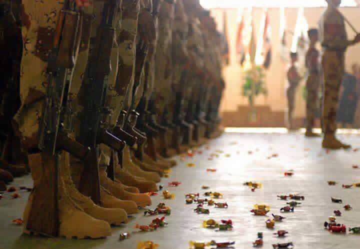 سنشترط يوماً ما على من يزور العراق🙂
 ان يخلع نعليه في حدود ارضنا 
فهي طاهرة .. طهرناها بدمائنا .. ✌🏻️
#الحشد الشعبي