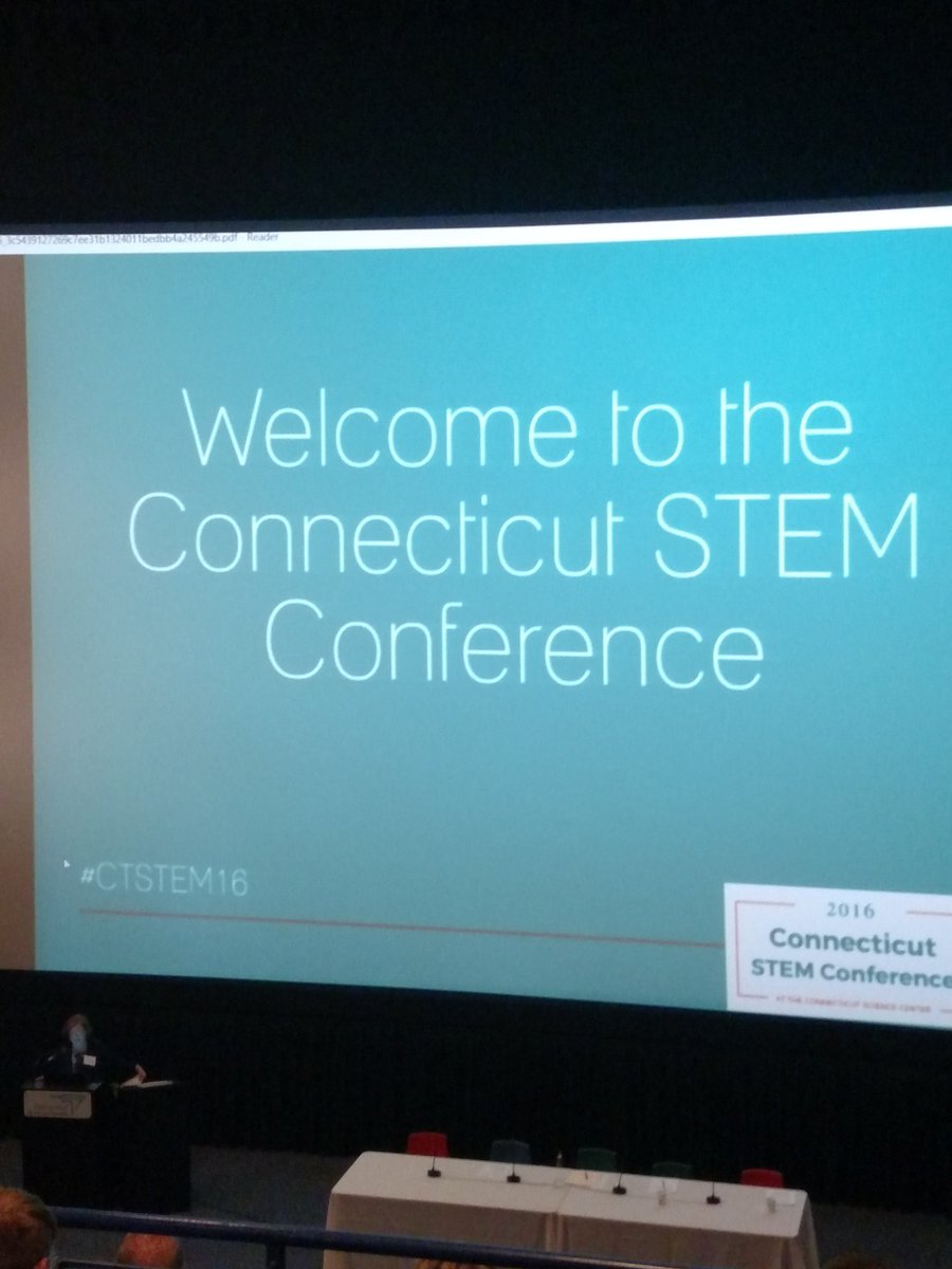 STEAMGranatini's tweet photo. With @CESSunshine at #CTSTEM16...presenting this afternoon and learning so much to bring back to CES! @CaringCardinals @CTScienceCenter https://t.co/HTBcou9dVw