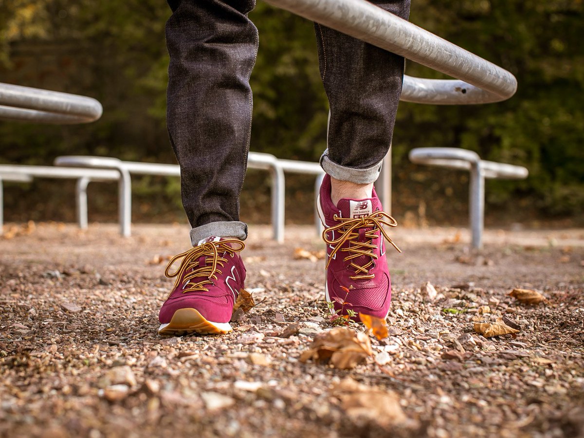 new balance 574 sedona red