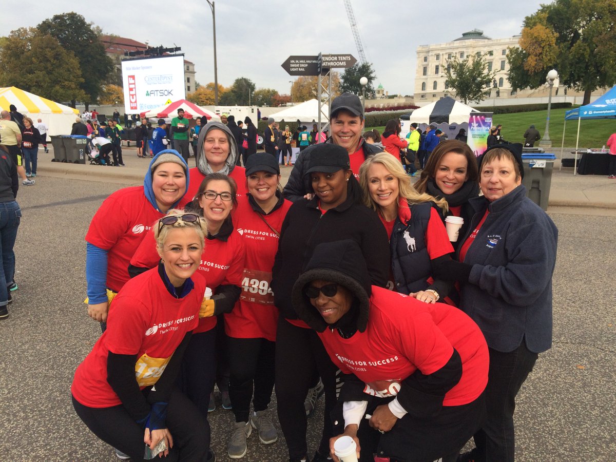dfstwincities's tweet photo. Thank you to everyone who supported #TeamWORKtc as we walked and ran in the #tcmarathon. We raised almost $9,000 to help women in need. https://t.co/wHd8FTSuOa