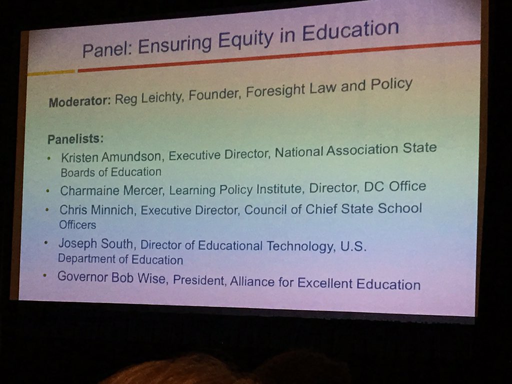 #setdals Equity in Education Panel