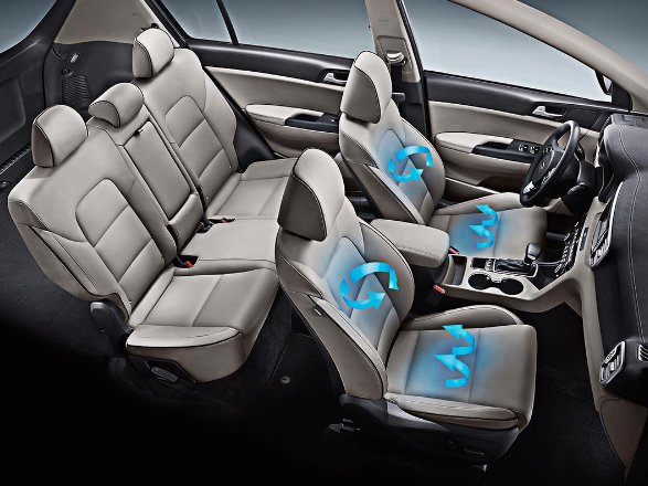 Your ride has never felt so cool! #KiaSportage #VentilatedSeats