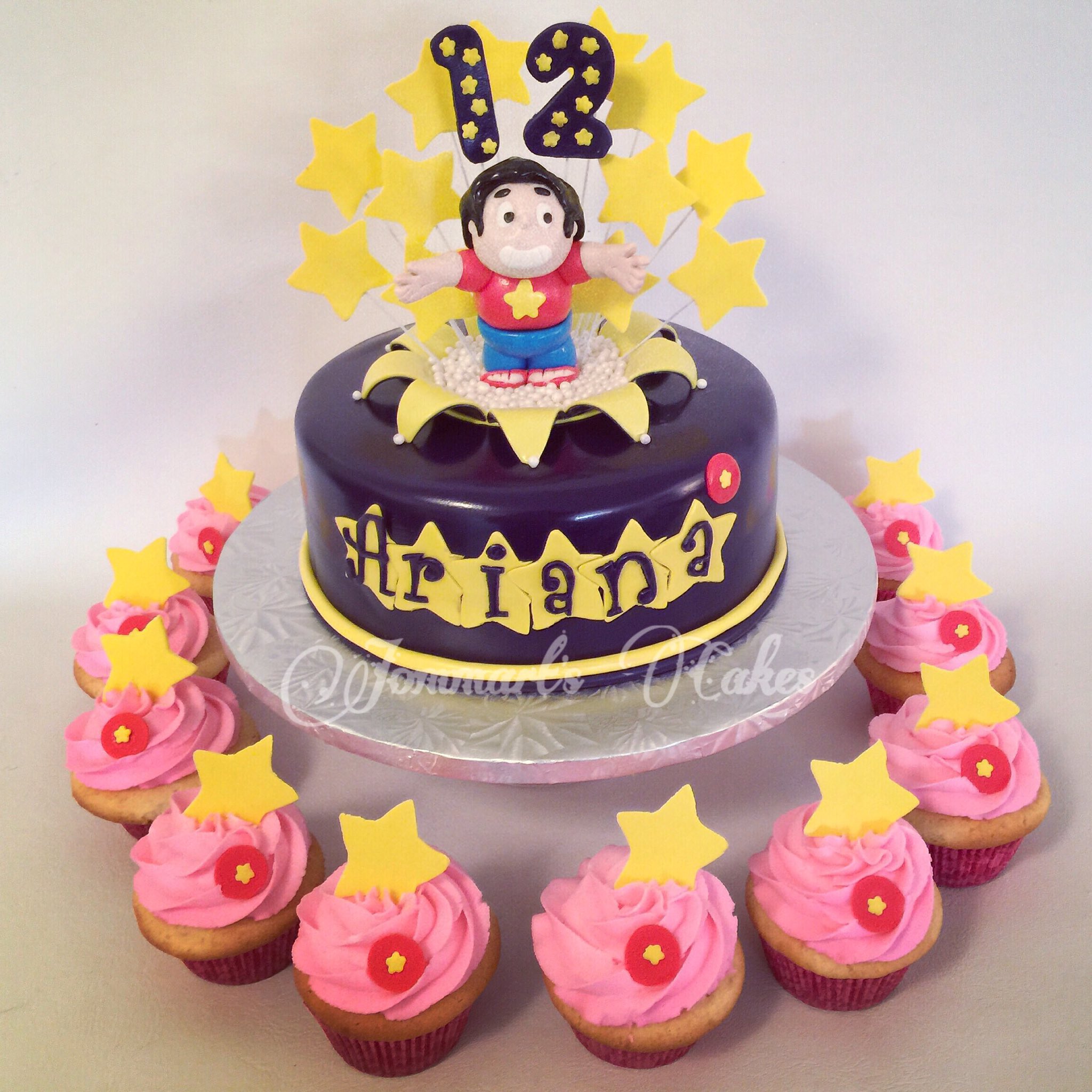 JOMMART'S CAKES on X: "Steven Universe Birthday Cake https://t.co/wMn5k3fpF5" / X