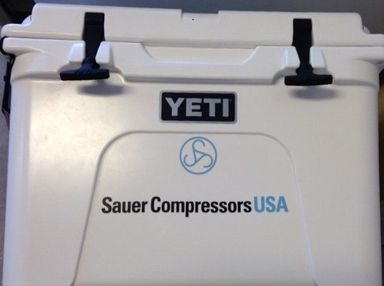 Be sure to stop by <a href="/SEGAnnualMtg/">SEGAnnualMtg</a> Booth #3353! You could win this Sauer USA Yeti. <a href="/YETICoolers/">YETI</a> #SEG #Yeti
