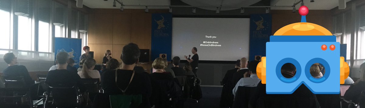 MarcusEkot's tweet photo. Spännande dragning om #vr och upplevd #blindhet Check it out ➡️ @OnBlindness #prixeuropa https://t.co/jtRj71ThVM