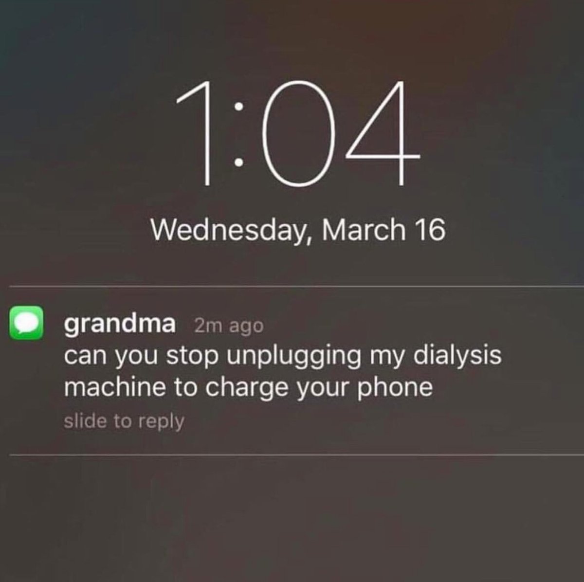 CauseWereGuys's tweet photo. "But i have 59% Battery left" https://t.co/qFRUpimgM8