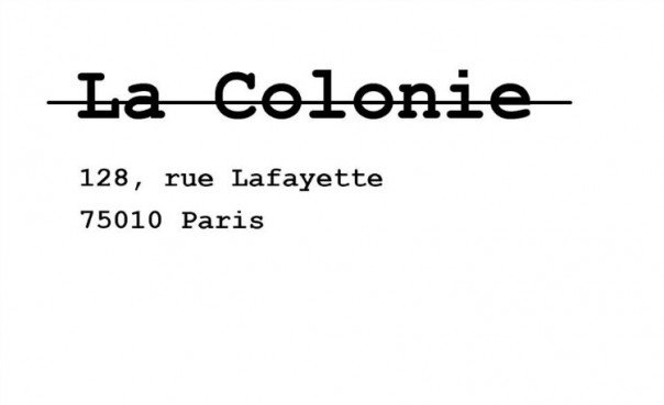 lesinrocks's tweet image. La Colonie: ouverture d’un espace convivial dédié à l’art et à la théorie à Paris  lesinrocks.com/2016/10/14/art…