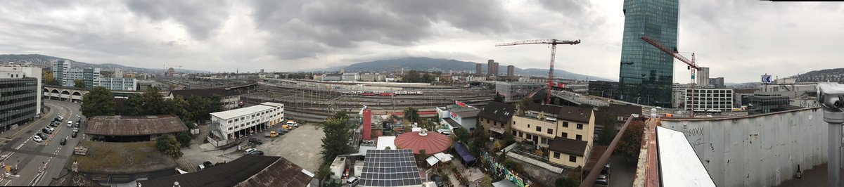 trev2501's tweet photo. Zurich's own @greenbackyard & also Freitag who make accessories out of recycled tarpaulin #zurich #freitagtower @EerynNyree https://t.co/FtUNLz7nJU