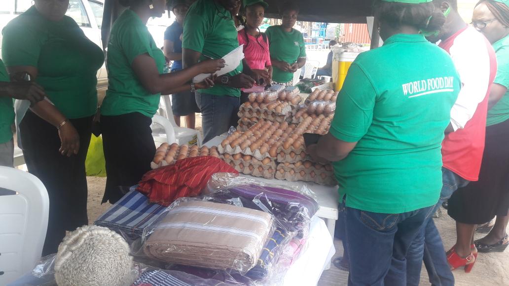 Wecadirect's tweet photo. Some WECA products on display #WorldFoodDay @Segunmimiko https://t.co/VGC0HEiqML