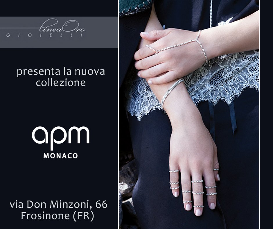 LineaOroGioiell's tweet photo. Linea Oro Gioielleria | Presenta la nuova collezione APM Monaco. #lineaorogioielleria #apmmonaco #gioielli #jewelry #newcollection #elavweb https://t.co/fQjtRtk8YL