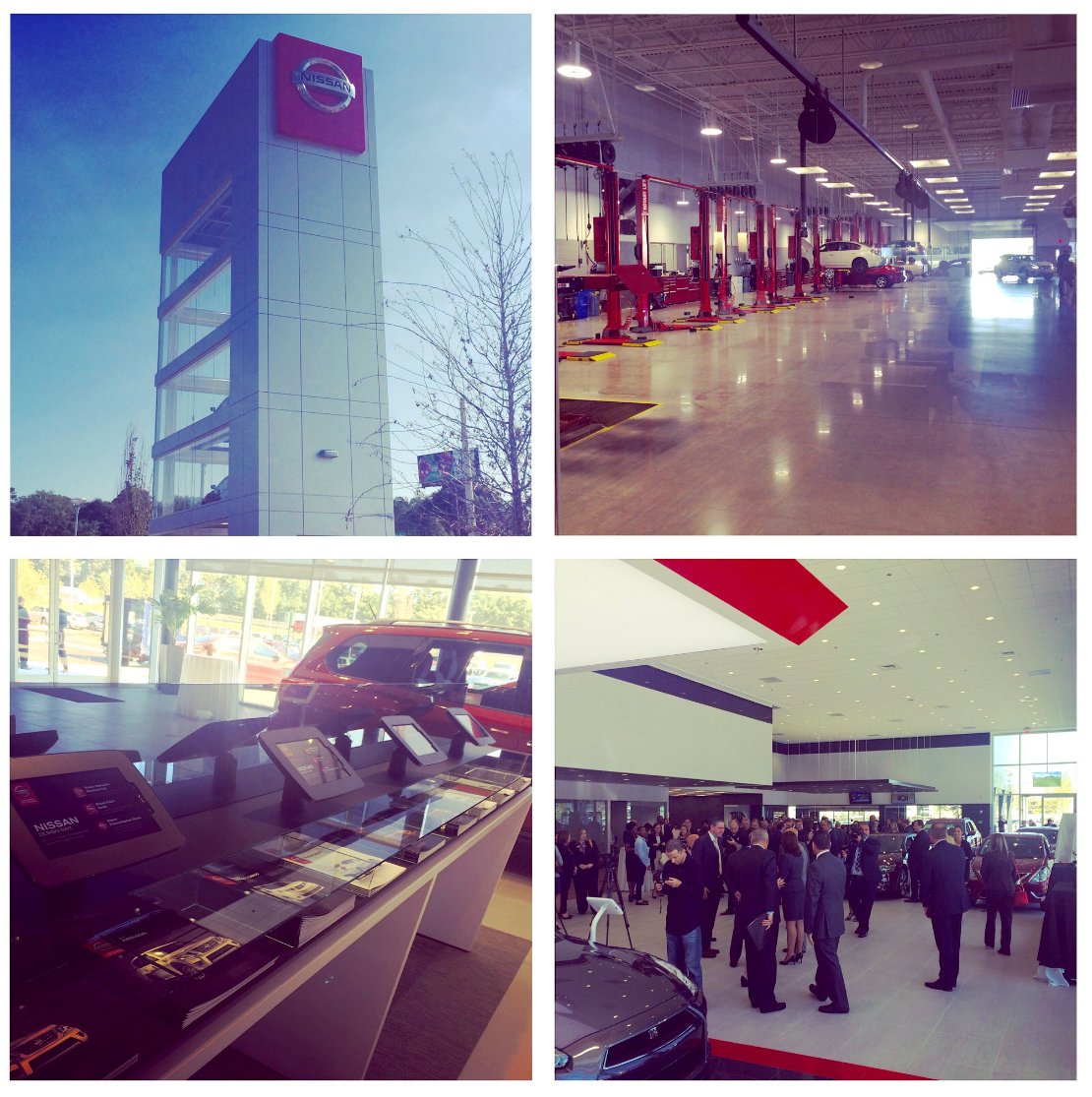 JoeGummTV's tweet photo. Is this @AsburyAutoGroup store the future of the auto industry? Our CEO @JimFitzCBT asked @NissanUSA EVP Jose Munoz https://t.co/5Hk6vKDtxP https://t.co/S6biZcKRnS
