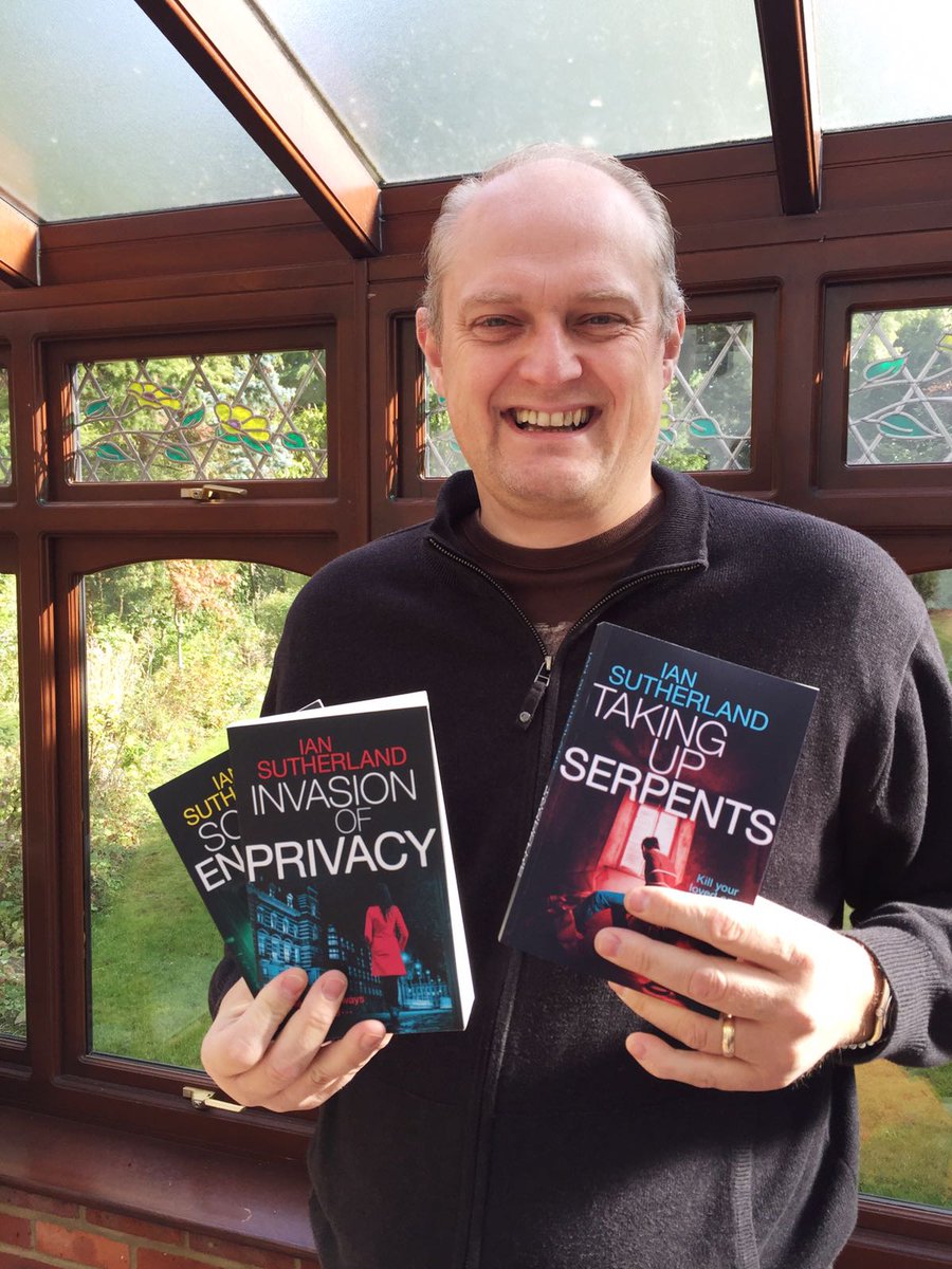 iansuth's tweet image. Proof copies of the new book arrived and it looks great! Only 10 days to go before launch day on 27th Oct! #thriller #booklaunch