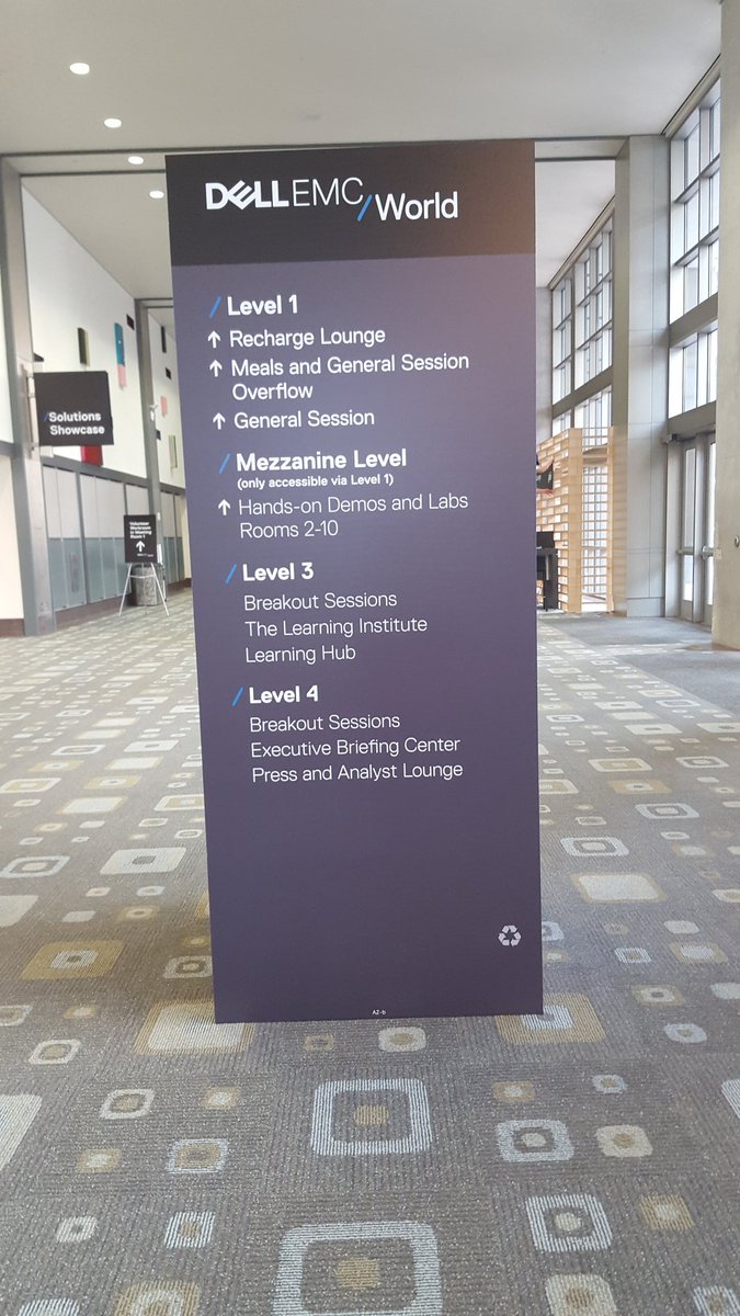 AnnetteOHerlihy's tweet image. Austin Convention Centre- hands-on demos on the mezzanine level #DellEMCWorld #eos2gether
