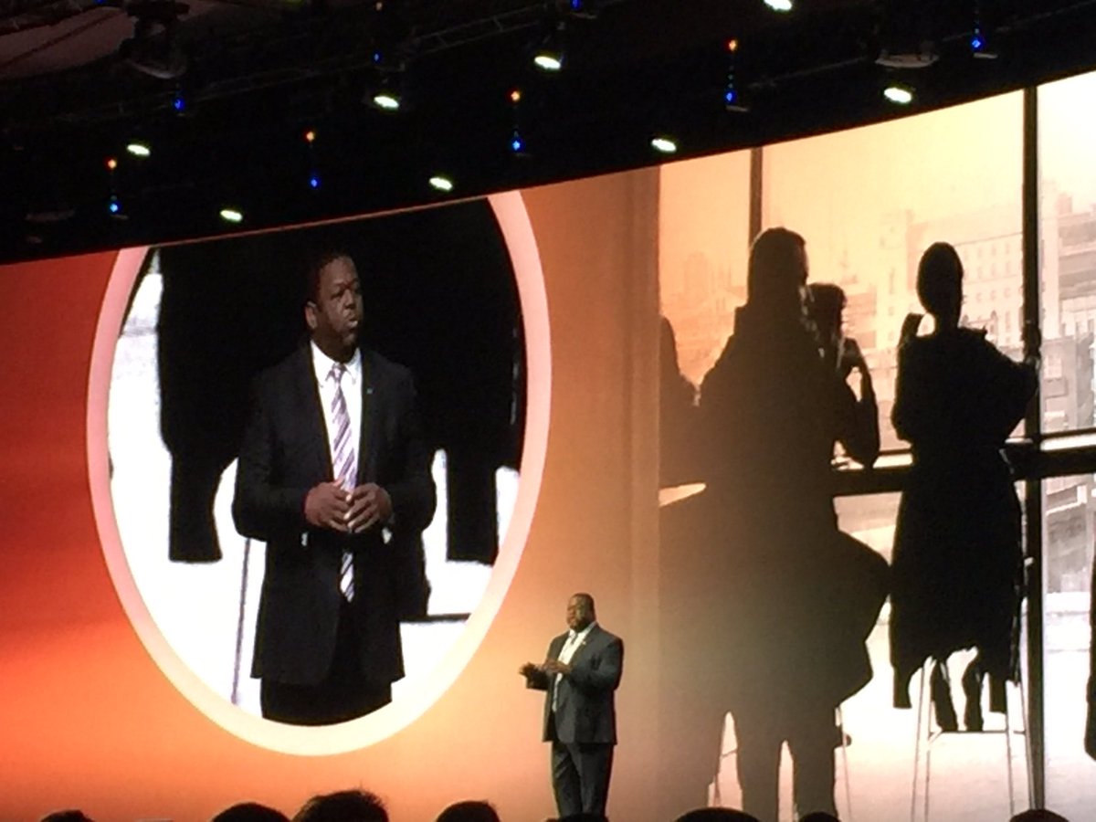 Gartner_inc's tweet photo. Gartner's @DarylPlummer says cognitive diversity is very important in your leadership team. #GartnerSYM https://t.co/o9UcxMrTwL