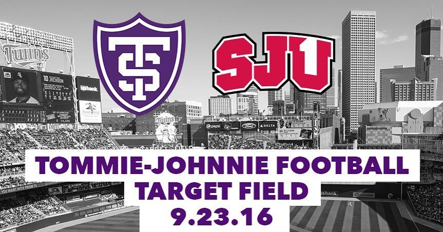 2017 Tommie-Johnnie football game will be played at Target Field! #gotommies