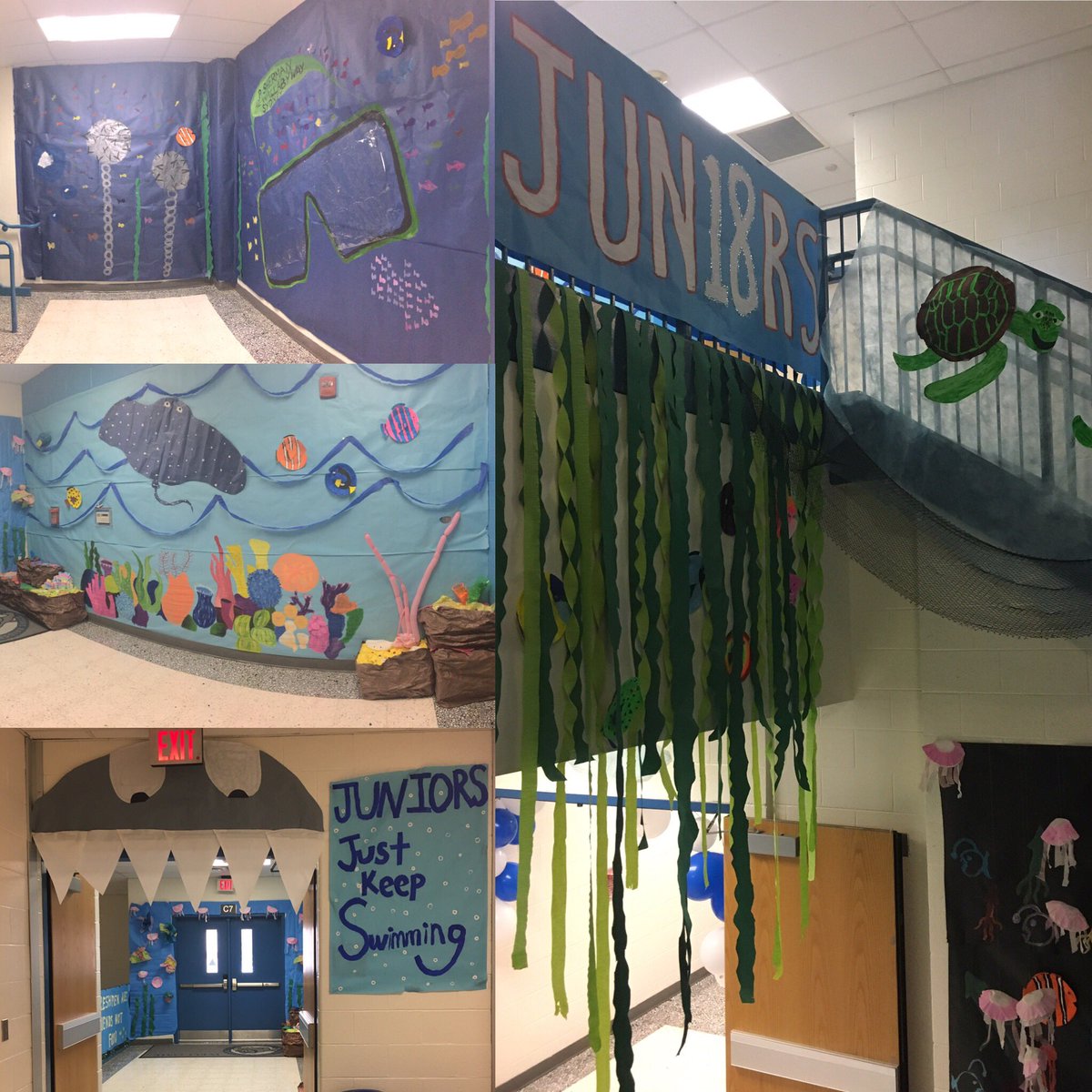 SBHS_Bulldogs's tweet photo. @SBOffice2018 stairwell! #underthesea #sbhshoco2016 #sbbringit https://t.co/R7FMhG230W