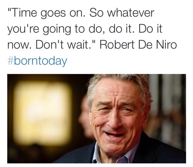 #mondaymotivation nice one Rob