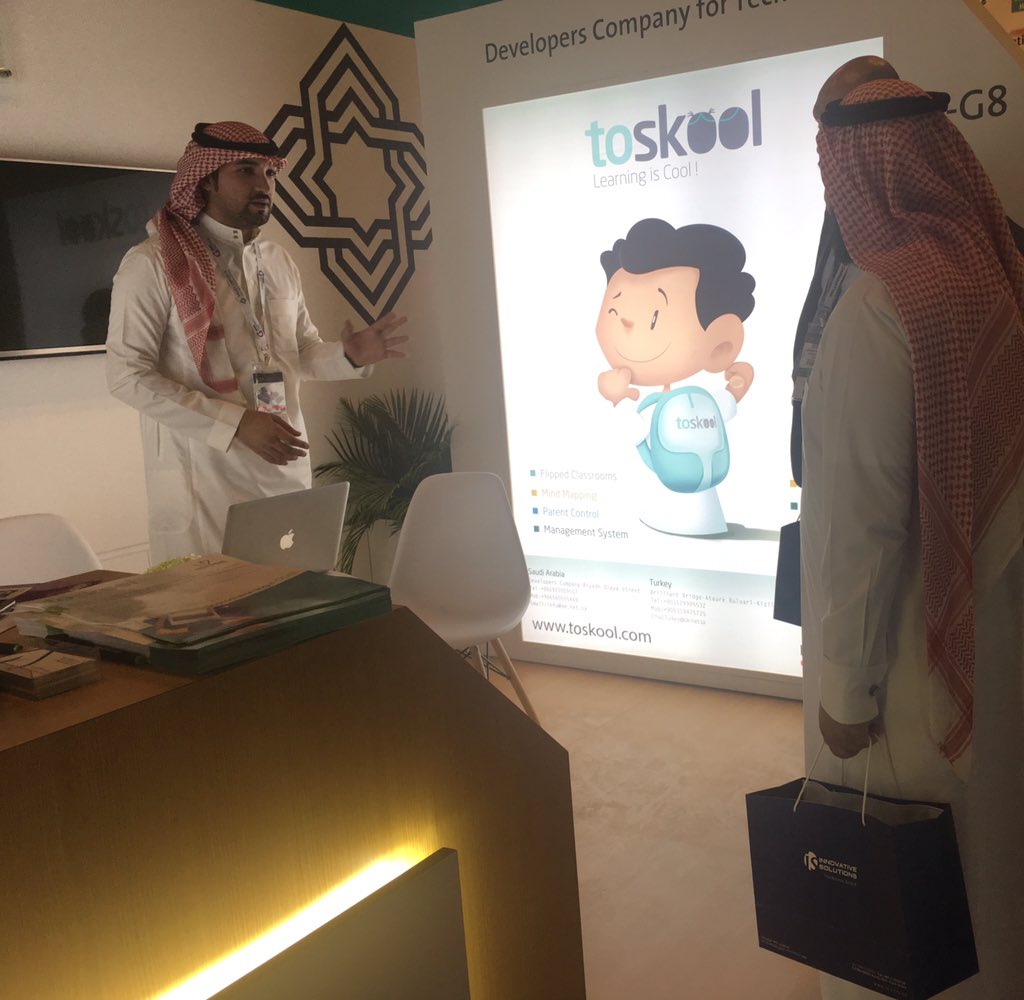 DevCoSA's tweet photo. نسعد بزيارتكم لجناح #المطورين في #جايتكس والتعرف على نظام toskool الخاص في ادارة العملية التعليمية . https://t.co/yxGhRoIi8T