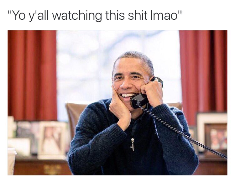 ibaeless's tweet photo. We seeing it with you Obama https://t.co/T0rfYnHLlF