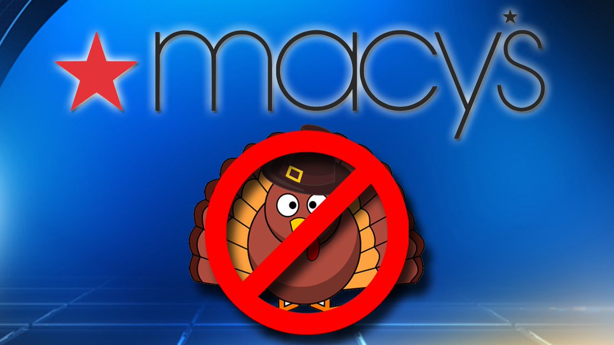 .@Macys to open on #Thanksgiving, and open an hour earlier at that! bit.ly/2eb9RlD?utm_me… https://t.co/oNhe4v9ZPZ
