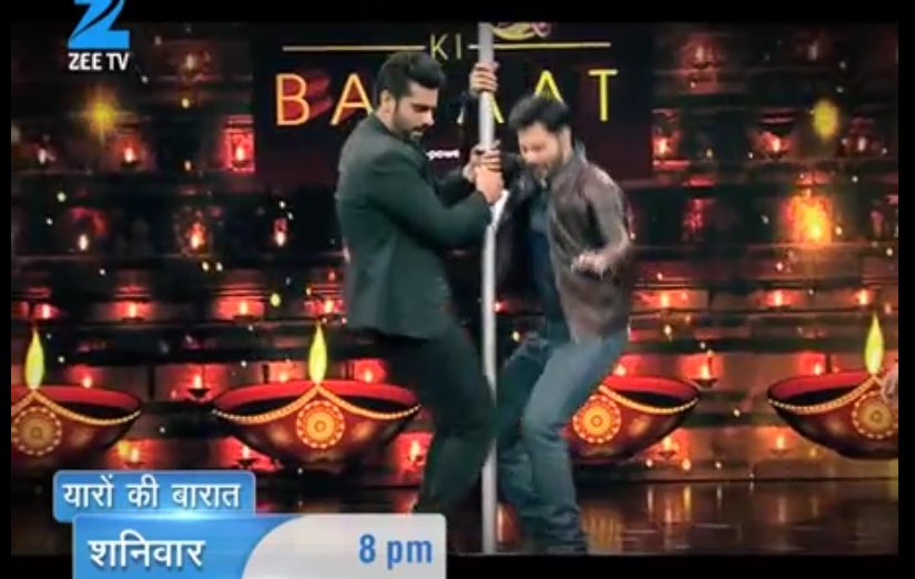 YaaronKiBaraat's tweet photo. This Saturday @Varun_dvn &amp; @arjunk26 coming on #YaaronKiBaraat Don't forget to watch the episode only on @ZeeTV https://t.co/uzBdTBCSZ3