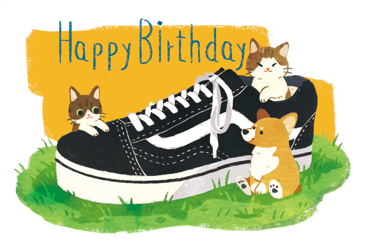 no humans grass animal focus cat sneakers dog shoes  illustration images
