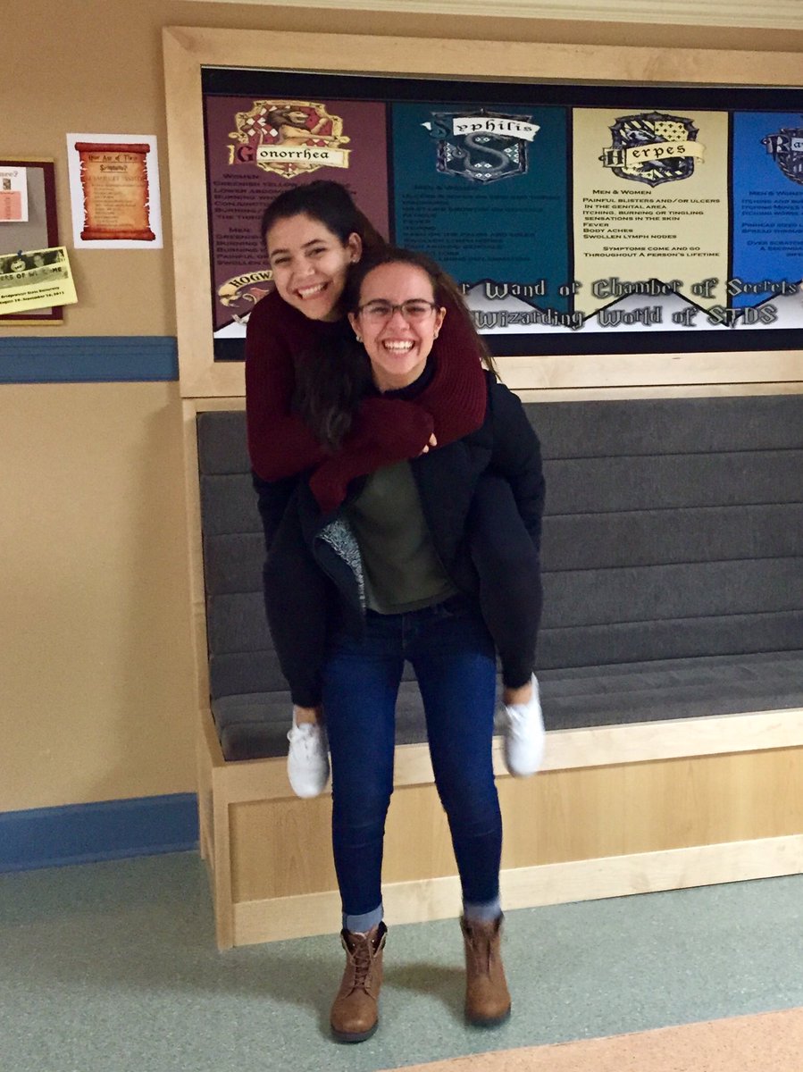 awkward_drea's tweet photo. Happy birthday to someone who is not only my roommate but is also my best friend💖 Have a fabulous day:) #FelizCumpleañosMich https://t.co/VsgMN90M50