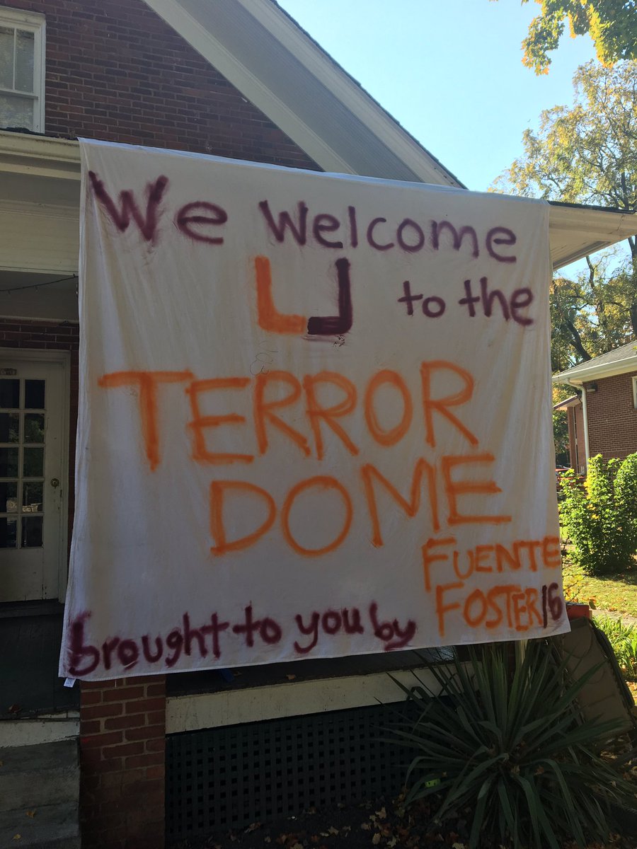 patfinn45's tweet photo. game week. show up and be loud @VT_Football #beatmiami #terrordome https://t.co/tLvRWom1yx