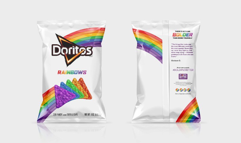 XXXSHEWOLFXXX's tweet photo. Although @DoritosSA didn't #DoritosMadeMeDoIt
#shoutout for new #Pride colors!
LOL,but not everyone was that happy &amp; https://t.co/1FLIa4U9Yl https://t.co/m82W0oPA1U