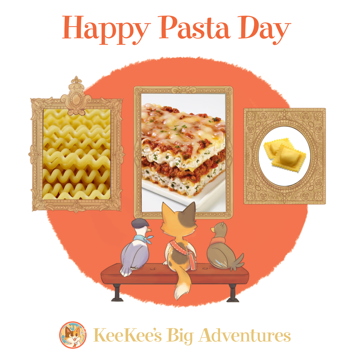 KeeKeeAdventure's tweet image. Mangiamo, Let's Eat! Today is National Pasta Day #PastaDay &amp;gt;^..^&amp;lt; (although, everyday is pasta day for us)