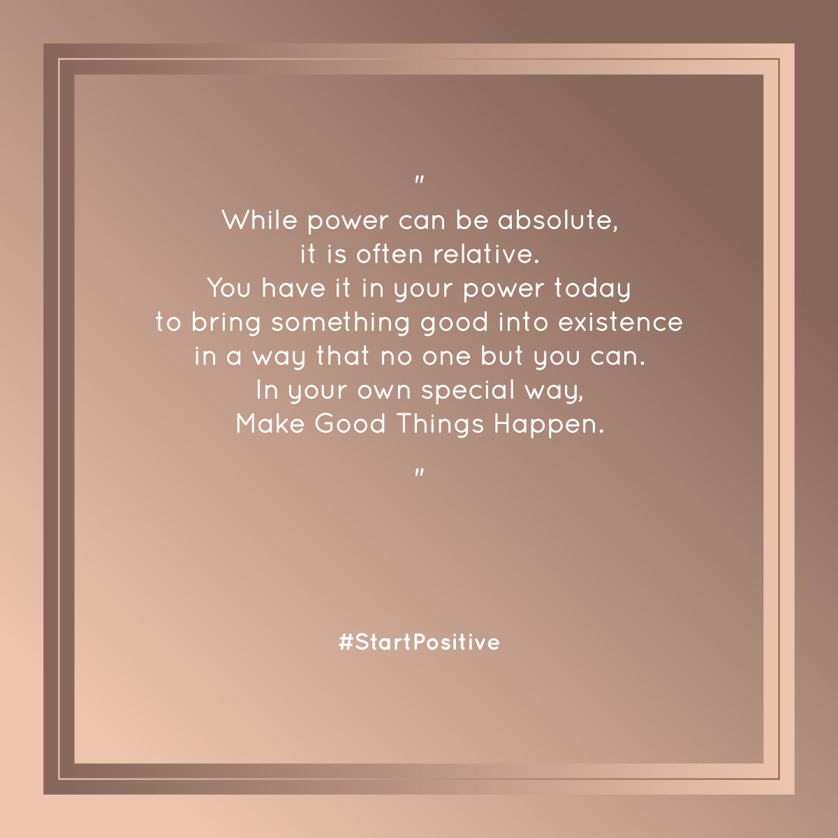 HMJServices's tweet image. #StartPositive #motivation #Abuja #Lagos 
I know you've got struggles. We all do. In your own special way however, make good things happen!