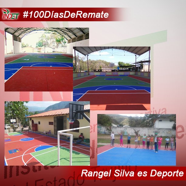 indettrujillo's tweet photo. Hemos recuperado espacios deportivos  y continuamos en #100DiasDeRemate @MedardoFR https://t.co/Yk0jOYFegq