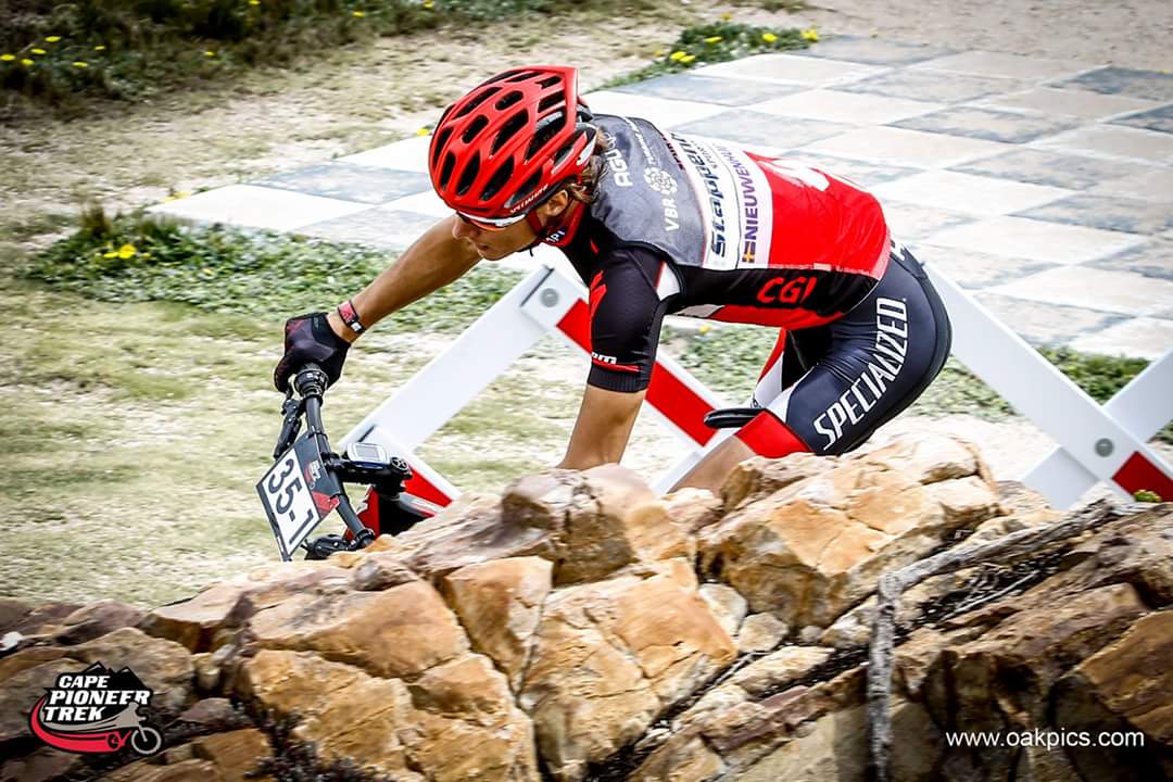 ErikGroenn's tweet photo. Vandaag een 4e plaats na een geweldige etappe door de wildernis! Geweldig evenement en top sfeer! @CapePioneerTrek @StappenbeltMTB https://t.co/n64dEyGEGh