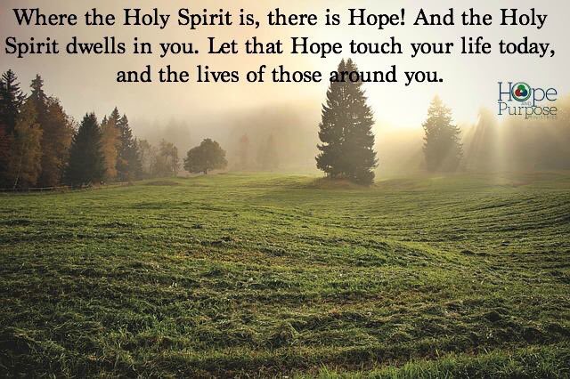 HopePurposeMin's tweet photo. #hopeandpurposeministries #dailyreflection #divinehope #holyspirit https://t.co/PKjjuKXs4Y