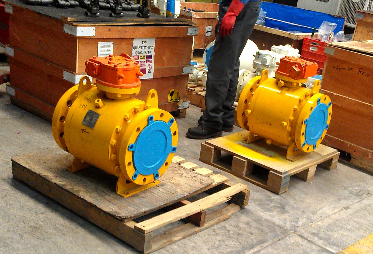 TFVMexico's tweet image. #VálvulaBola Tipo Trunnion de 3 pzas, #API607 y #NACE ¡Soluciones para la #Industria! - tfvmexo.com #IndustriaPetrolera