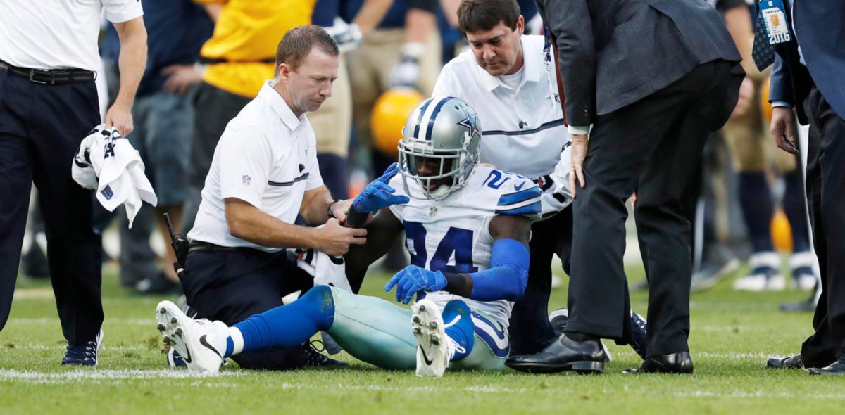 dallascowboys's tweet photo. The bye week comes at a good time for Morris Claiborne after suffering a concussion in #DALvsGB 

📝: https://t.co/xf488Yb1pS https://t.co/5dyGjxoNRu