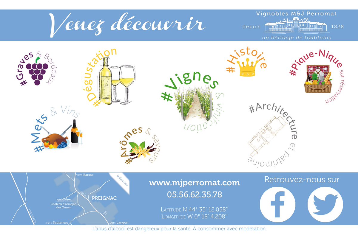 MJPerromat's tweet photo. Journées portes ouvertes du Sauternais 11, 12 et 13 novembre  de 10h à 18h au château #ArmajanDesOrmes @SweetBordeaux @sauternesbarsac https://t.co/xXTdTmcoDR