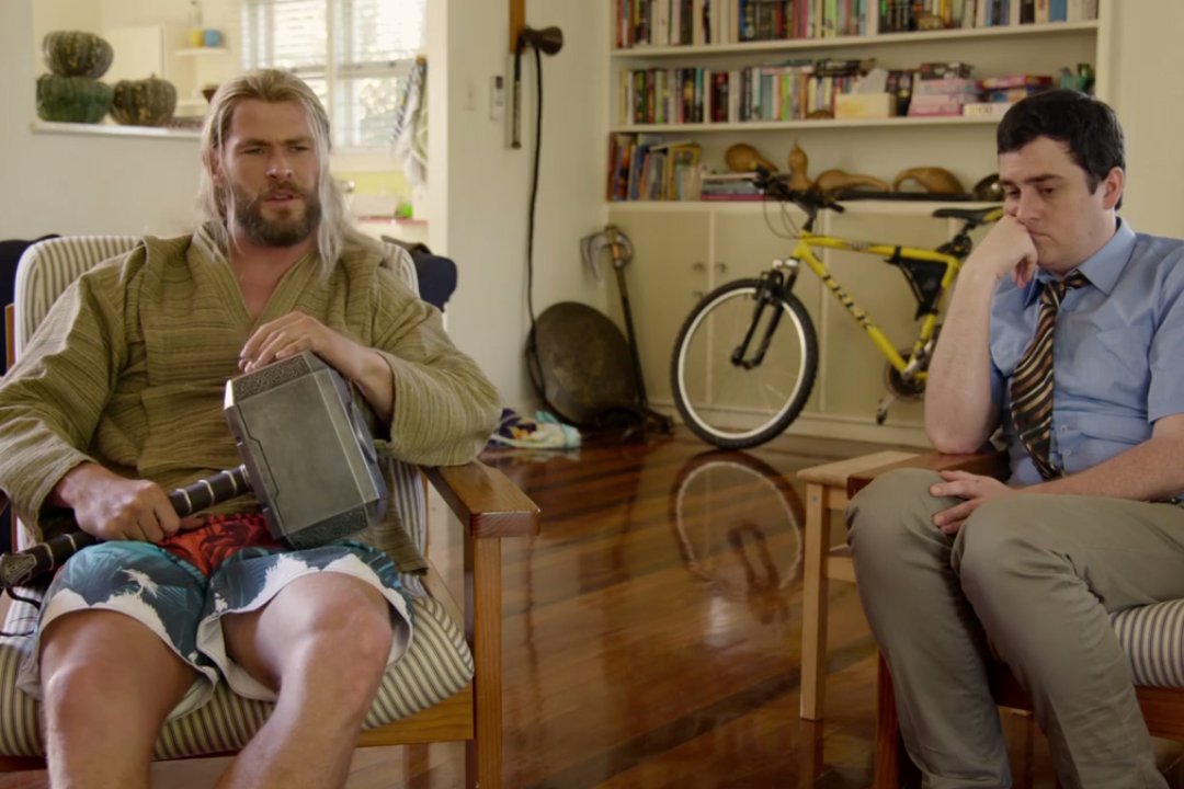 comicsalliance's tweet photo. Taika Waititi Says He’s Trying to Ignore the Other ‘Thor’s and the Rest of the Marvel Cinematic Universe https://t.co/P8hd1eyeo3 https://t.co/jK2vDRVLzy