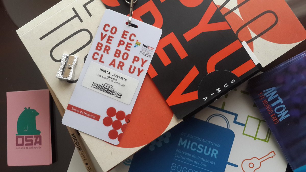 Osaestudio's tweet photo. Ya estamos listos para #Micsur2016 https://t.co/axpiG81JtX